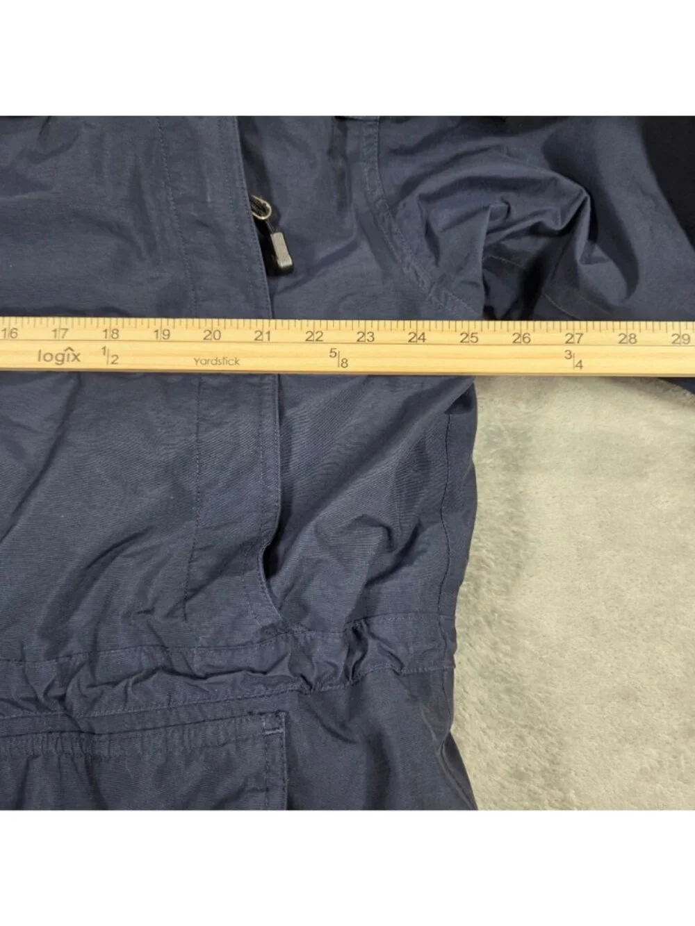 The North Face Coat Mens XXL Navy McMurdo Goose Down Hooded Parka Y2K